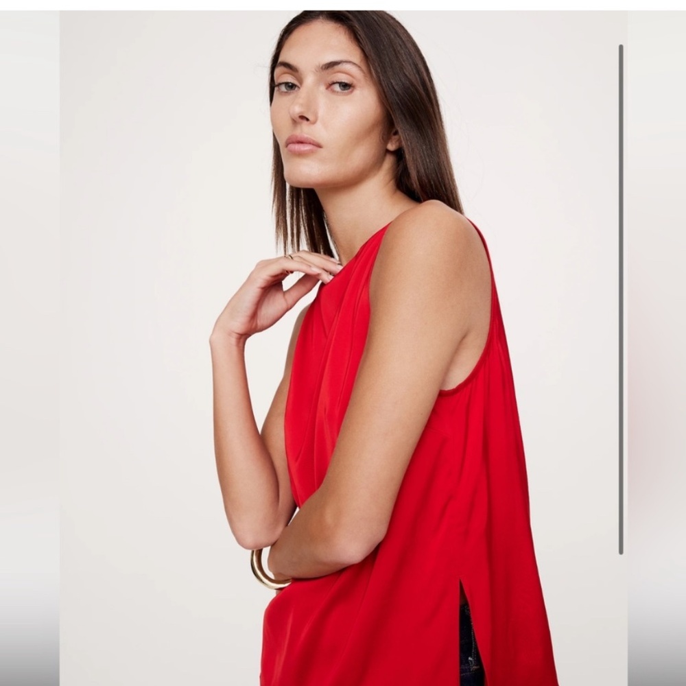 NWT BR Sleeveless Satin Top